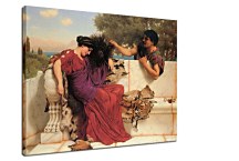 Obrazy John William Godward - The Old, Old Story zs10250