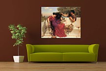 Obrazy John William Godward - The Old, Old Story zs10250