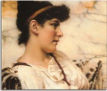 Reprodukcie John William Godward - The Siesta zs10251