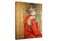 Henri de Toulouse-Lautrec Girl in a fur Obraz zs10262