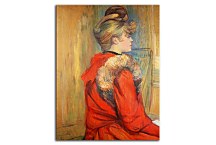 Henri de Toulouse-Lautrec Girl in a fur Obraz zs10262