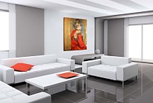 Henri de Toulouse-Lautrec Girl in a fur Obraz zs10262