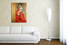 Henri de Toulouse-Lautrec Girl in a fur Obraz zs10262