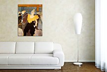 Obrazy Henri de Toulouse-Lautrec - Cha-U-Kao w Moulin Rouge zs10264