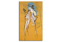 Reprodukcie Henri de Toulouse-Lautrec - The mirror in the Hand zs10265