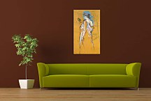 Reprodukcie Henri de Toulouse-Lautrec - The mirror in the Hand zs10265