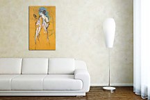 Reprodukcie Henri de Toulouse-Lautrec - The mirror in the Hand zs10265