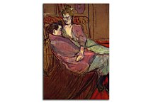Reprodukcie Henri de Toulouse-Lautrec - The two friends zs10267