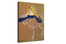 Reprodukcie Henri de Toulouse-Lautrec - Yvette Guibert singing zs10270