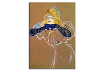 Reprodukcie Henri de Toulouse-Lautrec - Yvette Guibert singing zs10270