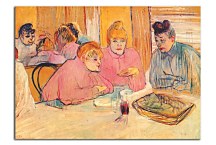 Obrazy Henri de Toulouse-Lautrec - Women in a restaurant zs10271