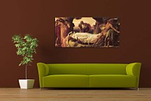 Frederic Leighton Obraz - Hercules Wrestling with Death for the Body of Alcestis zs10277