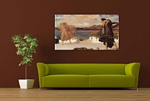 Reprodukcie Frederic Leighton - Greek Girls playing at ball zs10278