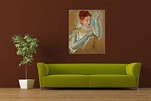 Mary Cassatt obraz - The Long gloves zs10306