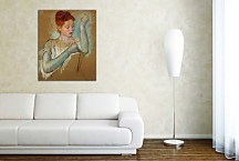 Mary Cassatt obraz - The Long gloves zs10306