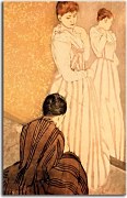 Obrazy reprodukcie Mary Cassatt - The Fitting zs10309
