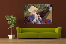 Reprodukcie Obrazy Mary Cassatt - The Garden zs10310