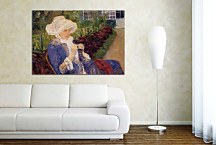 Reprodukcie Obrazy Mary Cassatt - The Garden zs10310