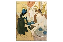 Mary Cassatt Obrazy - Afternoon Tea Party zs10312