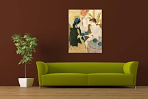 Mary Cassatt Obrazy - Afternoon Tea Party zs10312