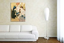 Mary Cassatt Obrazy - Afternoon Tea Party zs10312