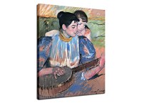 Reprodukcie Mary Cassatt - Banjo Lesson zs10313