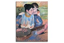 Reprodukcie Mary Cassatt - Banjo Lesson zs10313