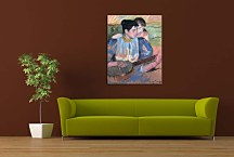 Reprodukcie Mary Cassatt - Banjo Lesson zs10313