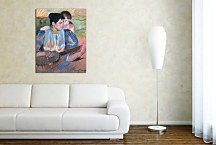 Reprodukcie Mary Cassatt - Banjo Lesson zs10313