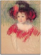 Reprodukcie Mary Cassatt - Margot zs10315