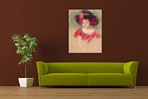 Reprodukcie Mary Cassatt - Margot zs10315