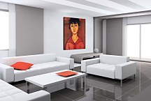 Amedeo Modigliani Reprodukcie - Head of a Young Girl zs10321