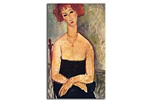 Reprodukcie Modigliani - Redheaded Woman zs10323