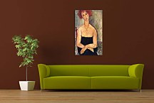 Reprodukcie Modigliani - Redheaded Woman zs10323