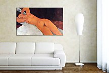 Obraz Amedeo Modigliani - Nude at Necklace  zs10325