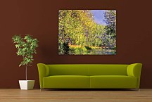 Obrazy Monet - A bend of the Epte Giverny zs10328