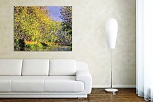 Obrazy Monet - A bend of the Epte Giverny zs10328