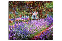 Reprodukcie Claude Monet - The artists garden at Giverny