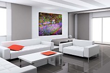 Reprodukcie Claude Monet - The artists garden at Giverny