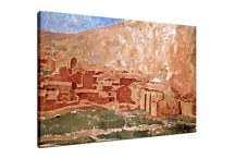 Picasso  Reprodukcia - Landscape of Gósol zs10337