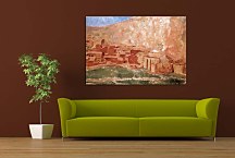 Picasso  Reprodukcia - Landscape of Gósol zs10337