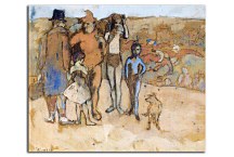 Pablo Picasso - Obraz Family of acrobats  zs10340