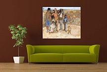 Pablo Picasso - Obraz Family of acrobats  zs10340