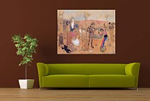 Pablo Picasso - Obraz Family of jugglers zs10342
