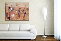 Pablo Picasso - Obraz Family of jugglers zs10342