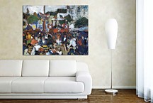 Pablo Picasso - The Fourteenth of July Obraz zs10343