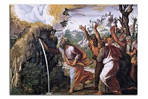 Rafael Santi reprodukcia  - Scene with Moses zs10352