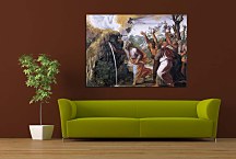 Rafael Santi reprodukcia  - Scene with Moses zs10352