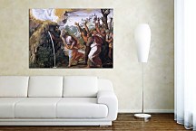 Rafael Santi reprodukcia  - Scene with Moses zs10352