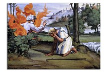 Rafael Santi obraz Moses in front of the burning bush zs10353